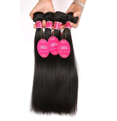 Real human hair straight wave human hair curtain natural color wig hair extension Real human hair straight wave human hair curtain natural color wig hair extension